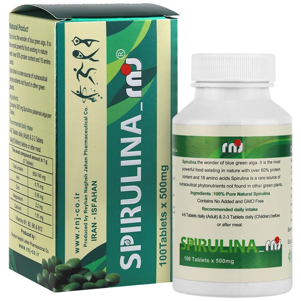قرص اسپیرولینا 500میلیگرم